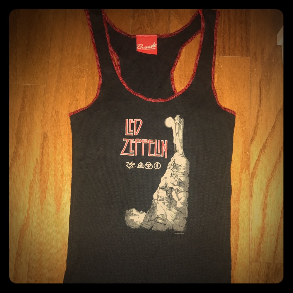 Led Zeppelin Vintage Racerback Tank Top